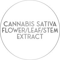 cannabis sativa flower-leaf-stem extract